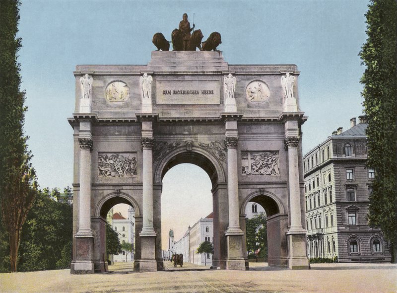 Münih/Münih: Siegestor (fotoğraf) by Photographer German