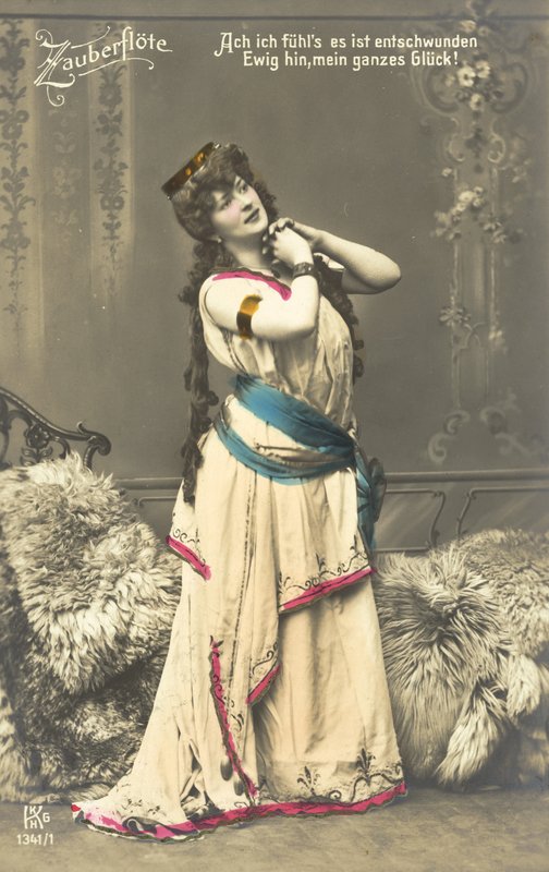 Pamina, Die Zauberflote (renkli fotoğraf) by Photographer German