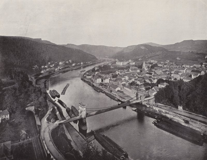Decin Panoraması (s/b fotoğraf) by Photographer German