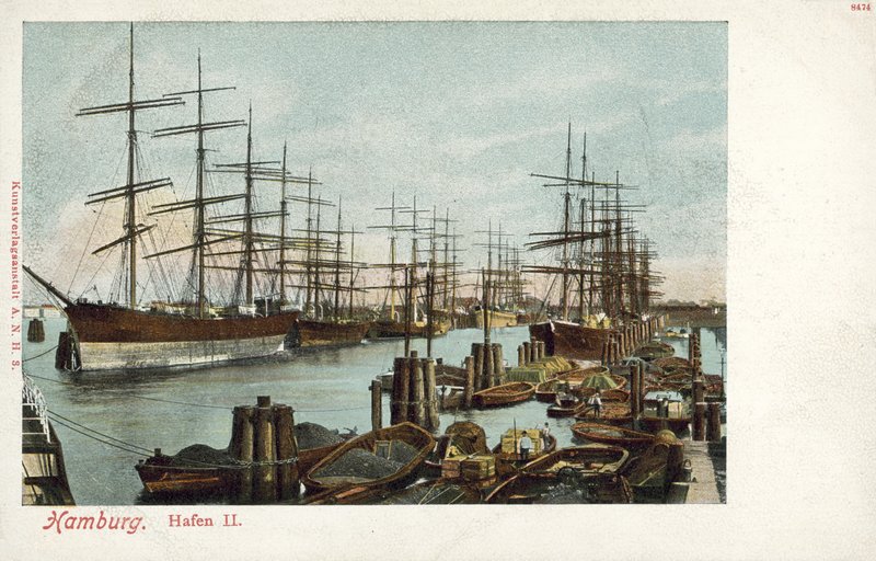 Liman, Hamburg (renkli fotoğraf) by Photographer German
