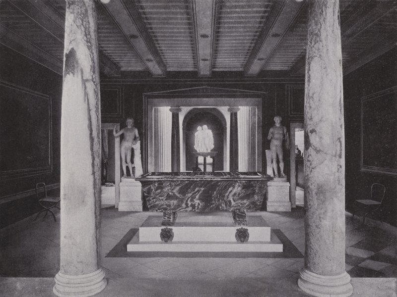 Potsdam, Charlottenhof, Romische Bader (s/b fotoğraf) by Photographer German