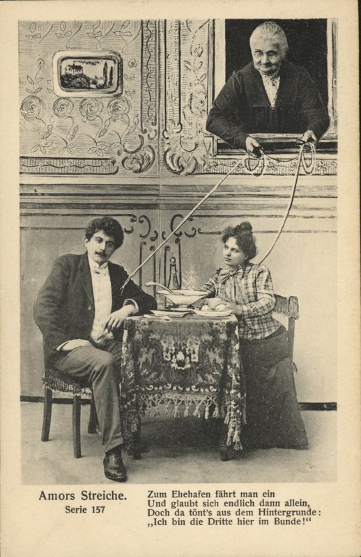 Kukla çift (s/b fotoğraf) by Photographer German