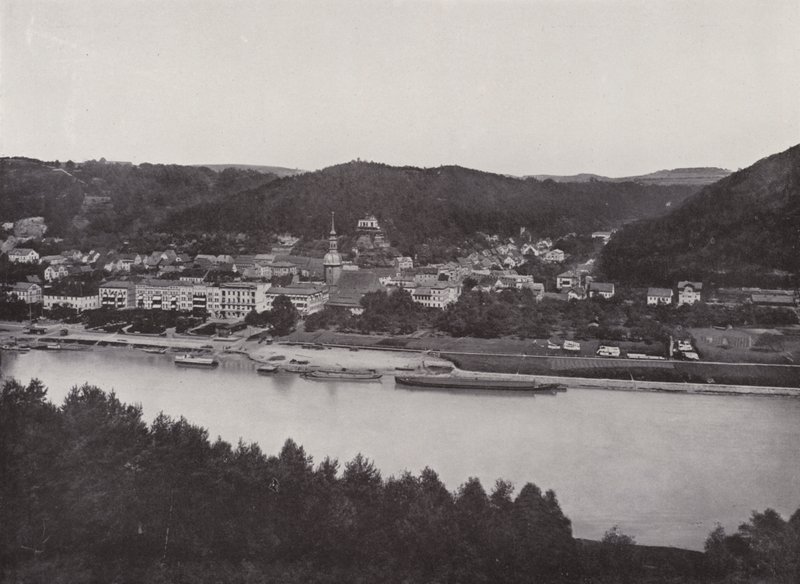 Schandau (s/b fotoğraf) by Photographer German