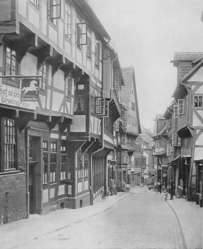 Schuhstrasse (s/b fotoğraf) by Photographer German