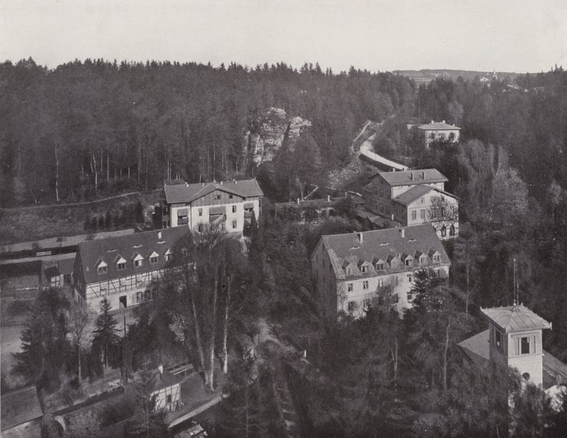 Schweizermühle (s/b fotoğraf) by Photographer German
