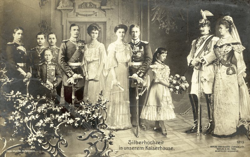 Kaiser Wilhelm II ve Almanya İmparatoriçesi Augusta Victoria