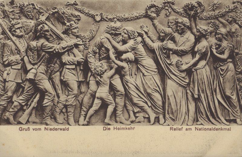 Eve dönüş, Nationaldenkmal