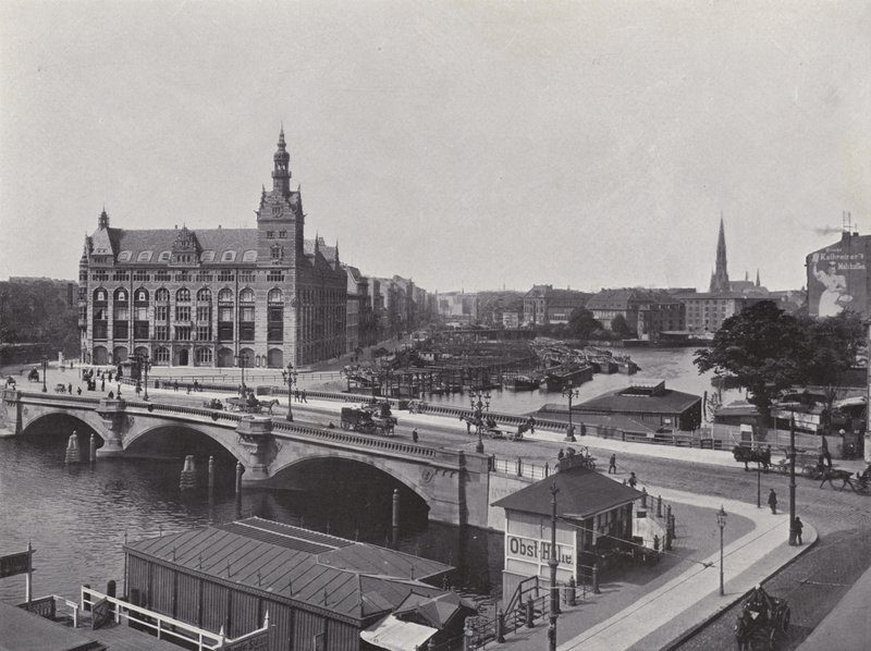 Waisenbrücke (s/b fotoğraf) by Photographer German