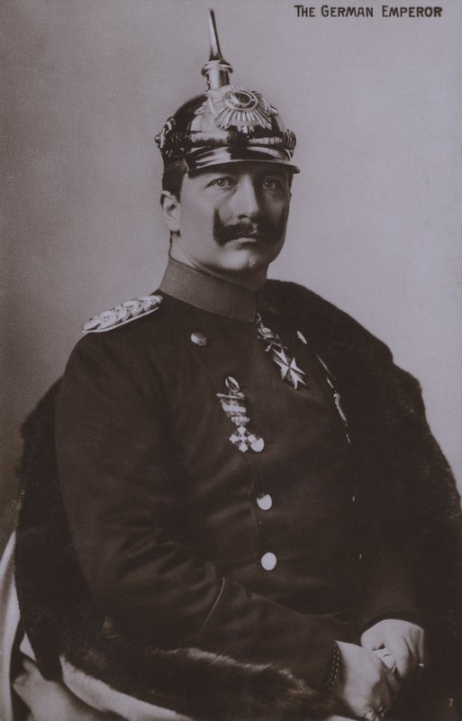 Wilhelm II, Alman İmparatoru (s/b fotoğraf) by Photographer German