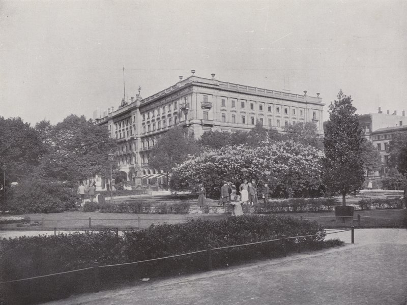 Wilhelms-Platz (s/b fotoğraf) by Photographer German