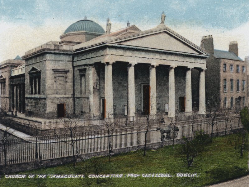 Immaculate Conception Pro-Cathedral Kilisesi, Dublin (renkli fotoğraf) by Photographer Irish