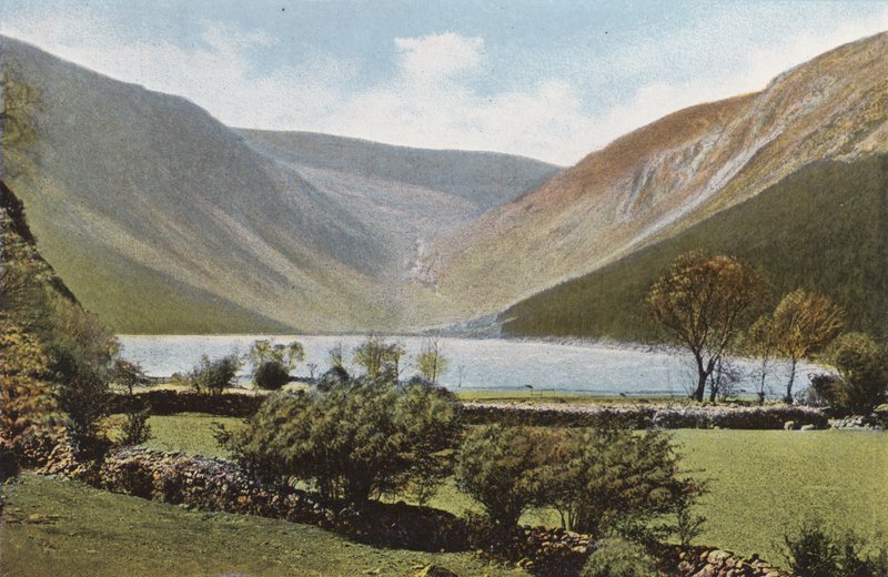 İrlanda: Upper Lake, Glendalough, County Wicklow (renkli fotoğraf) by Photographer Irish