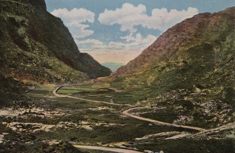 Güney İrlanda: The Gap of Dunloe, Killarney (renkli fotoğraf) by Photographer Irish
