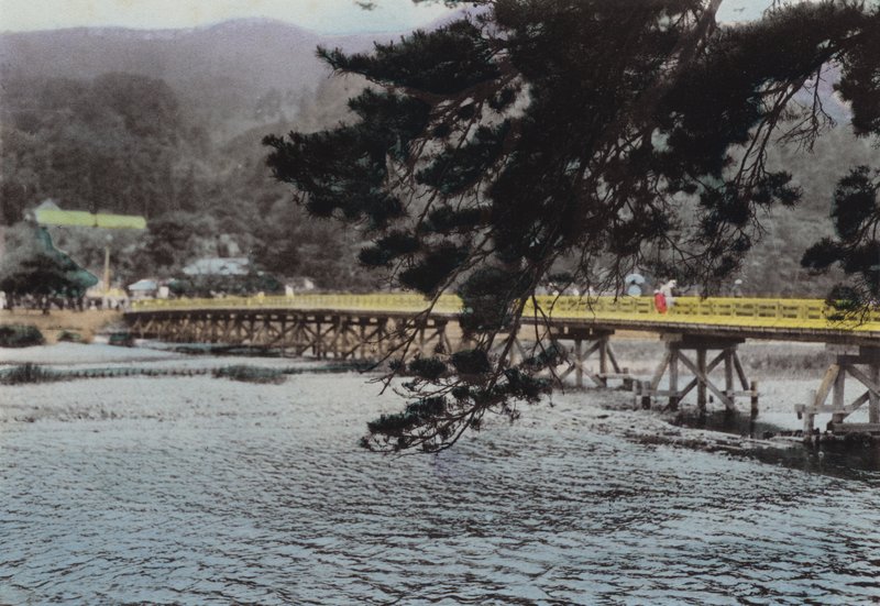 Japonya, c. 1912: Fırtına Yama, Kyoto (sıcak) by Photographer Japanese