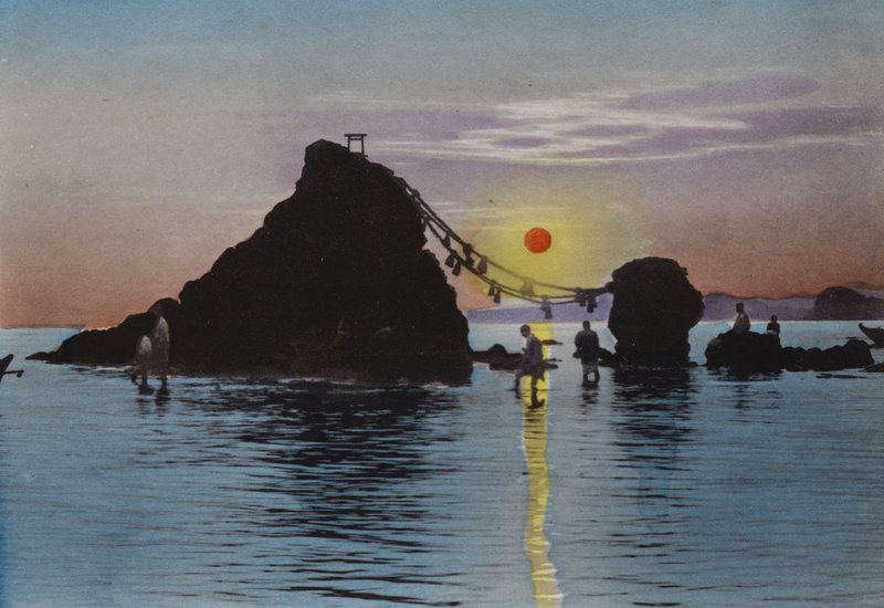 Japonya, c.1912: Futamigaura, Ise (fotoğraf) by Photographer Japanese
