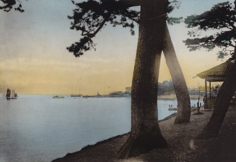 Japonya, c.1912: Kobe yakınlarında Maiko (fotoğraf) by Photographer Japanese