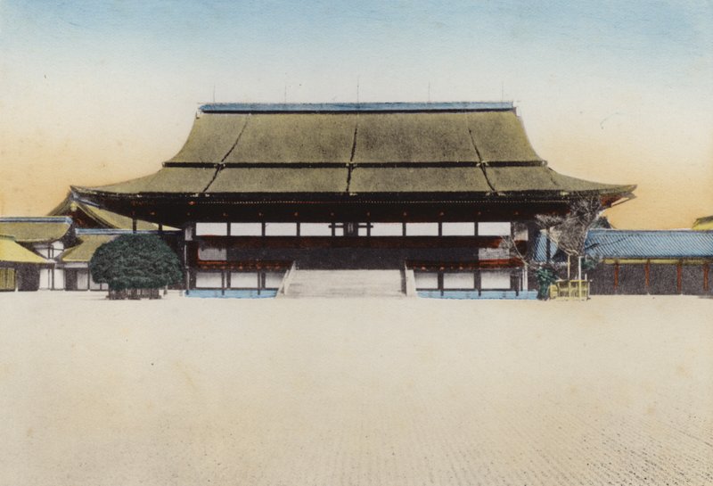 Japonya, c.1912: Kyoto Sarayı