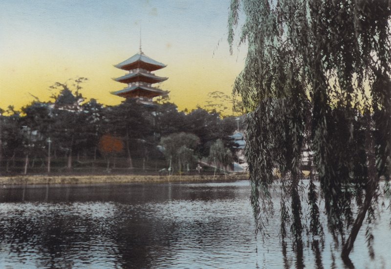 Japonya, c.1912: Sarusawa Göleti