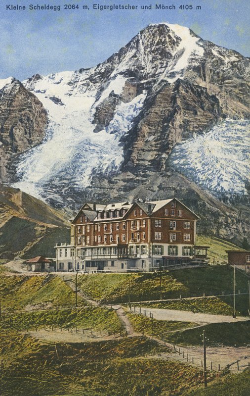 Kleine Scheidegg, İsviçre (renkli fotoğraf) by Photographer Swiss