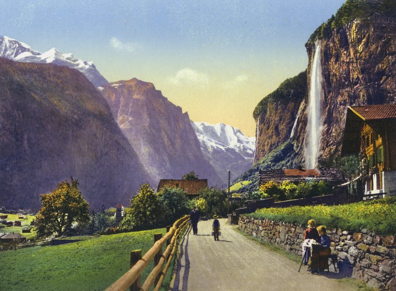 Lauterbrunnen, Staubbach (fotoğraf) by Photographer Swiss