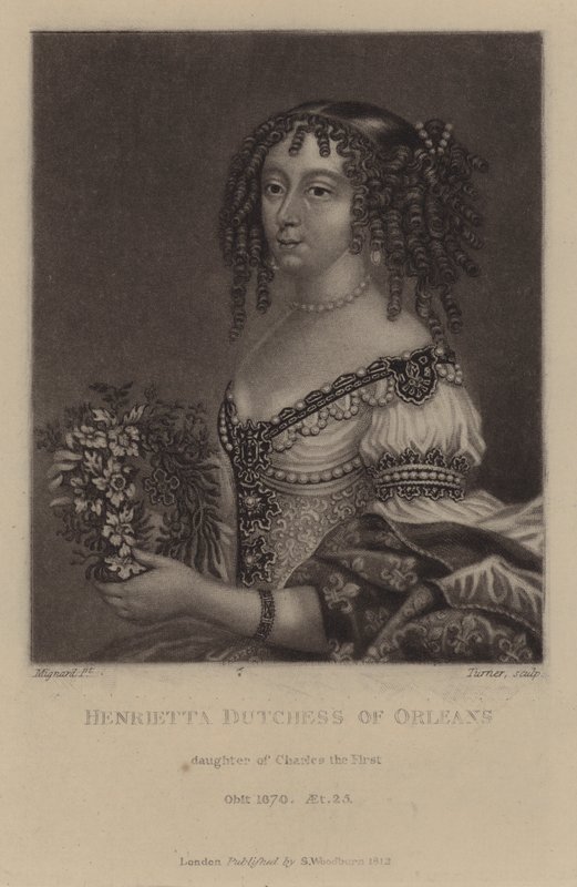 Henrietta, Orleans Düşesi, Kral I. Charles