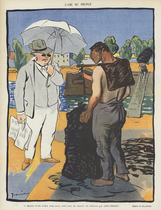 Le Rire için İllüstrasyon by Pierre Georges Jeanniot