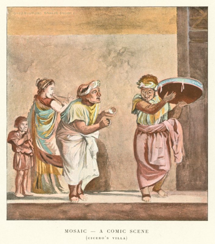 Mozaik, Çizgi Roman Sahnesi, Cicero