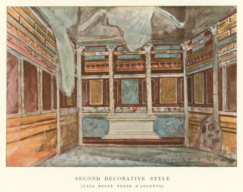 İkinci Dekoratif Stil, Gümüş Düğün Evi (renkli taş) by Pierre Gusman
