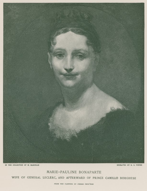 Marie-Pauline Bonaparte by Pierre Paul Prudhon