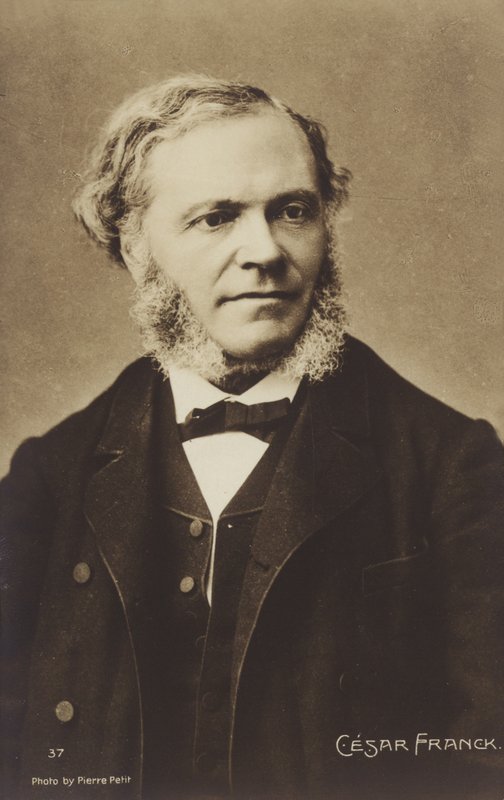 Cesar Franck, Belçika doğumlu besteci, piyanist, orgcu ve müzik öğretmeni, yetişkinliği boyunca Paris