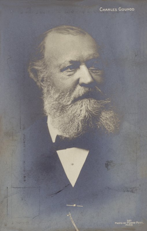 Charles Gounod, Fransız besteci (1818-1893) by Pierre Petit
