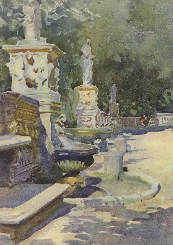 Villa Borghese, Roma by Pierre Vignal