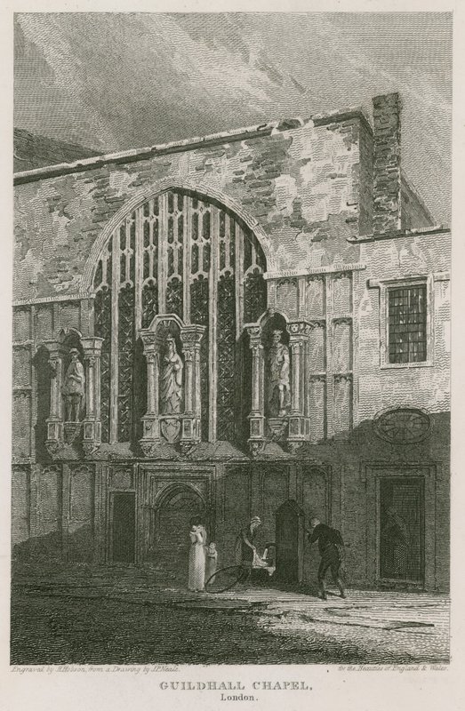 Guildhall Şapeli, Londra by Pieter Jansz. Quast