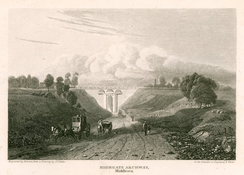 Highgate Kemeri, Middlesex by Pieter Jansz. Quast