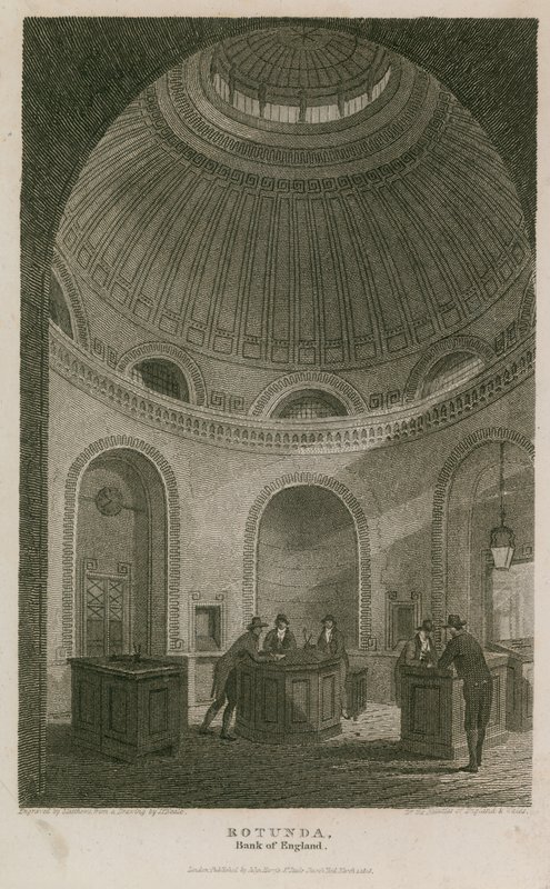 Rotunda, İngiltere Merkez Bankası by Pieter Jansz. Quast