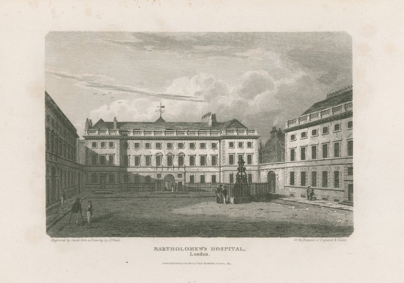 Aziz Bartholomew Hastanesi, Smithfield. by Pieter Jansz. Quast