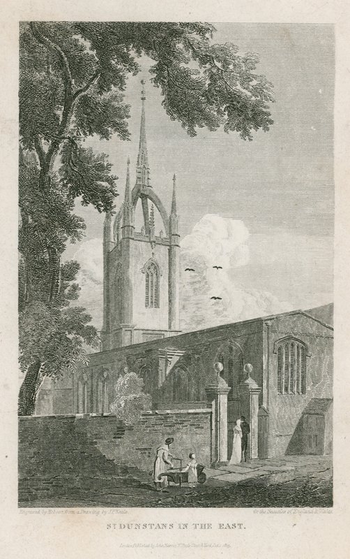 St Dunstan Doğu, Londra'da by Pieter Jansz. Quast