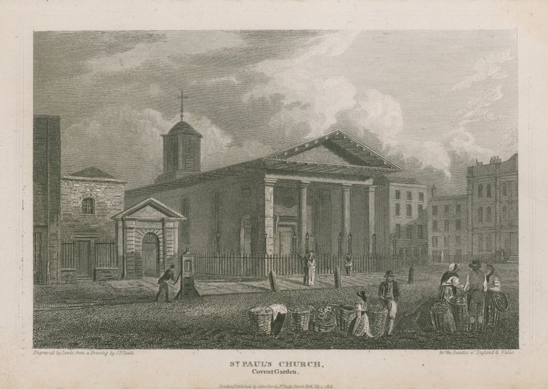 St Paul Kilisesi, Covent Garden by Pieter Jansz. Quast
