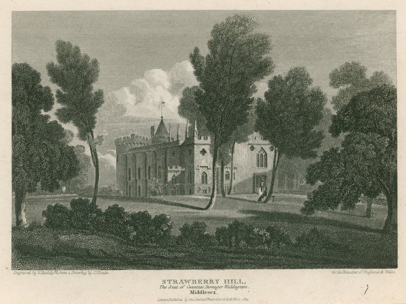 Çilek Tepesi, Twickenham, Londra; Kontes Dowager Waldegrave'in koltuğu by Pieter Jansz. Quast