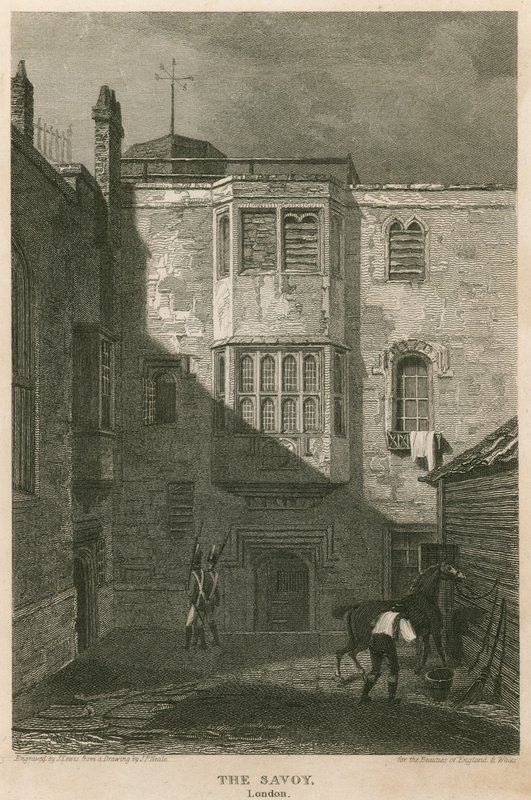 Savoy Hapishanesi, Londra by Pieter Jansz. Quast