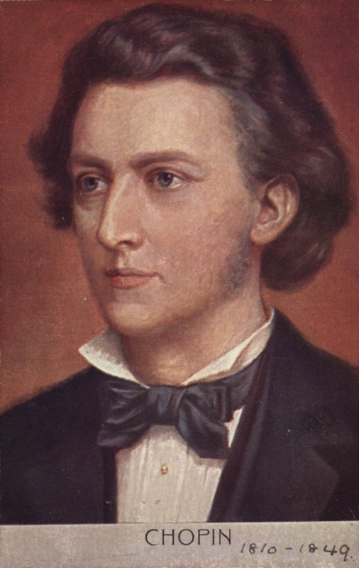 Frederic Chopin, Polonyalı besteci ve piyanist (1810-1849) by Polish School