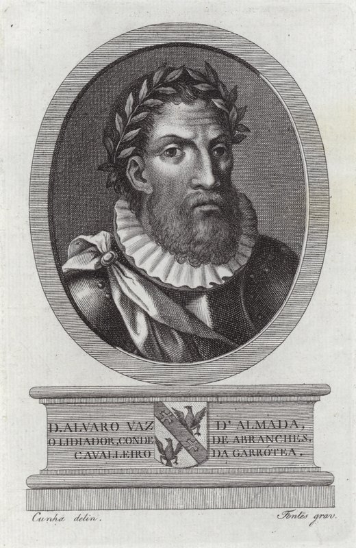 Dom Alvaro vaz DA Almada by Portuguese School