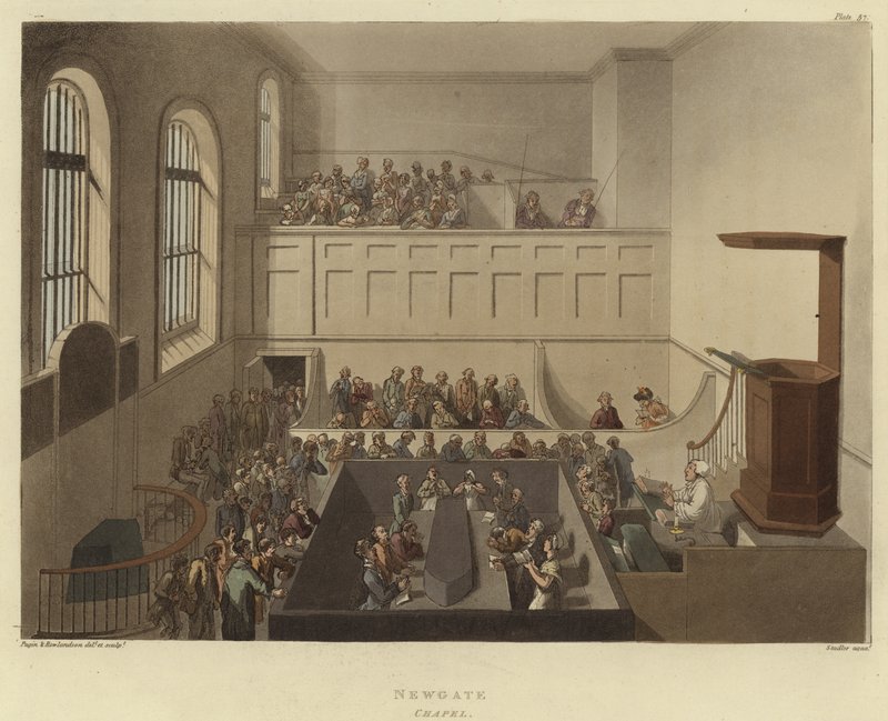 Yeni kapı by Pugin and Rowlandson