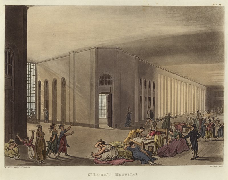 Aziz Luke Hastanesi by Pugin and Rowlandson
