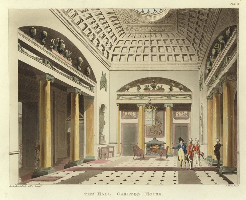 Salon by Pugin and Rowlandson