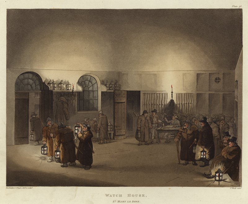 Ev izle by Pugin and Rowlandson