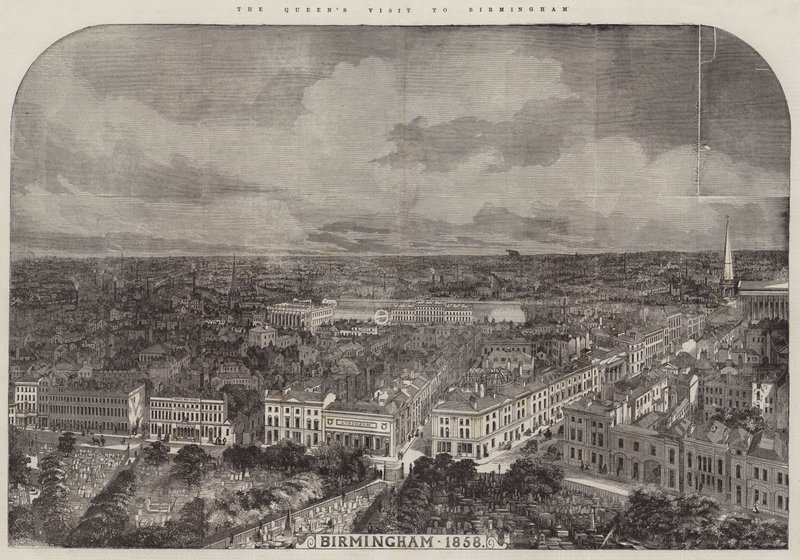 Kraliçenin Birmingham Ziyareti by R. Dudley