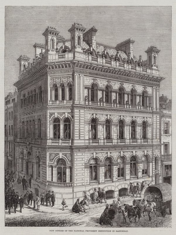 Eastcheap'teki Ulusal İhtiyat Kurumunun Yeni Ofisleri by R. Dudley