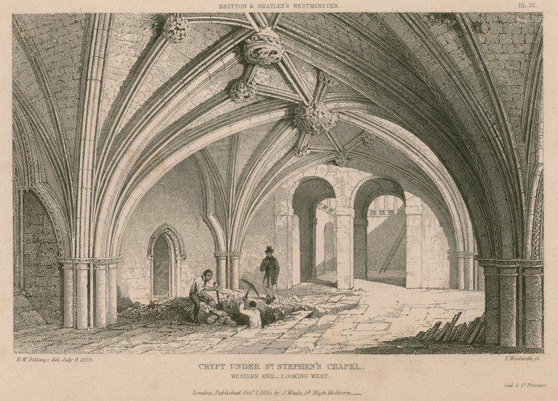 St Stephen Şapeli, Westminster Sarayı