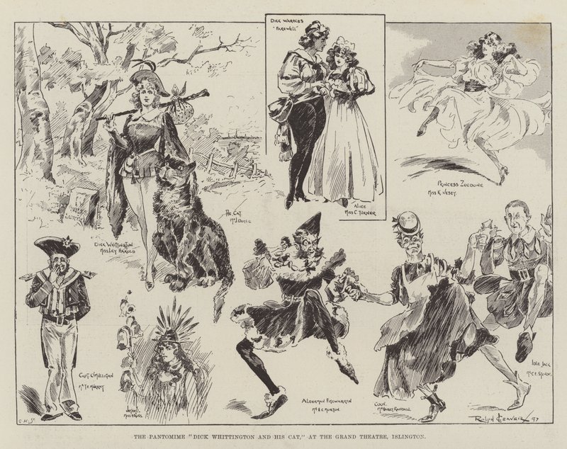 Pandomim Dick Whittington ve Kedisi, Islington, Grand Theatre